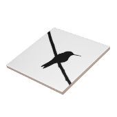 Hummingbird Silhouette Tegeltje (Zijkant)