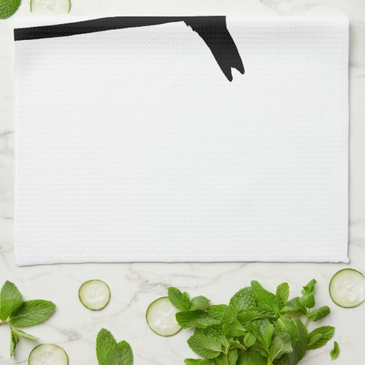 Hummingbird Silhouette Theedoek (Gevouwen)