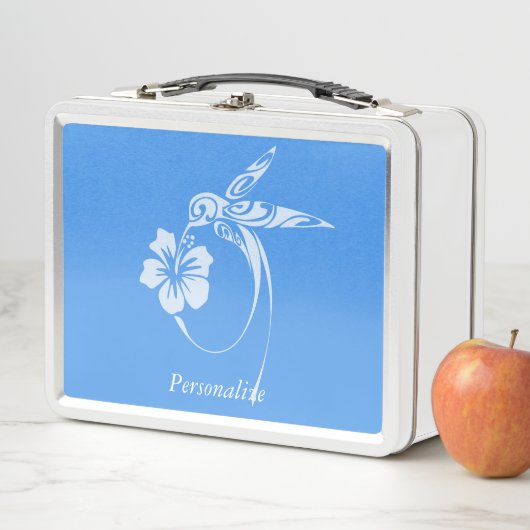 Hummingbird Simple & Elegant Blue & White (In situ)