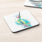 Hummingbird Singing Onderzetter (Linkerzijde)