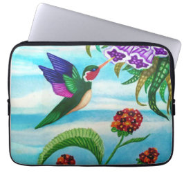 Hummingbird Sky Laptop Sleeve