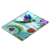 Hummingbird Sky Notitieboek (Linkerzijde)