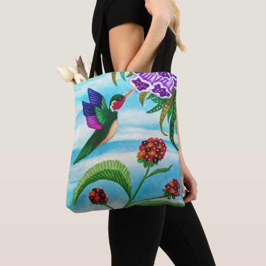 Hummingbird Sky Tote Bag (Dichtbij)