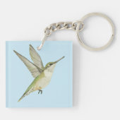 Hummingbird Sleutelhanger (Achterkant)
