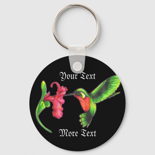 Hummingbird Sleutelhanger (Voorkant)