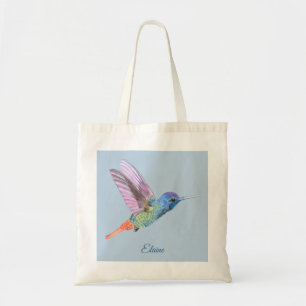 Hummingbird Specialized Blue Canvas tas with Birds