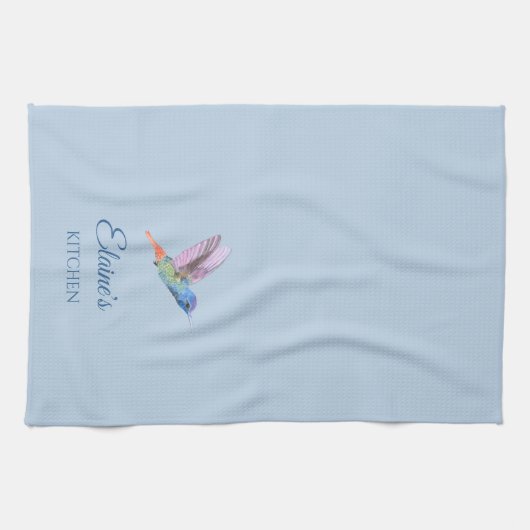 Hummingbird Specialized Blue Kitchen Towel Theedoek (Horizontaal)