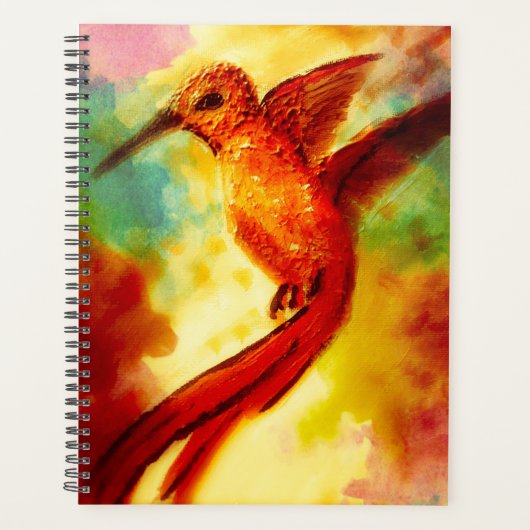 Hummingbird Spiral planner (Voorkant)