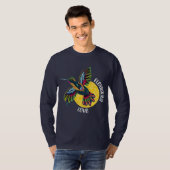 Hummingbird Spirit Animal Long Sleeve T-Shirt (Voorkant volledig)