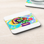 Hummingbird spring  bier onderzetter (Linkerzijde)