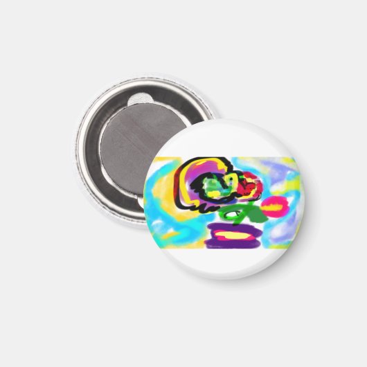 Hummingbird spring  magneet (Voorkant / Achterkant)