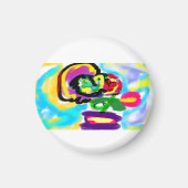 Hummingbird spring  magneet (Voorkant)