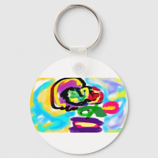 Hummingbird spring  sleutelhanger (Voorkant)