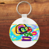 Hummingbird spring  sleutelhanger (Voorkant)