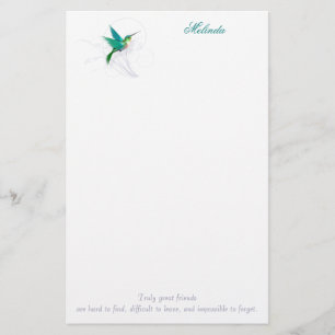 Hummingbird Stationery Briefpapier