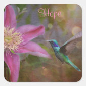 Hummingbird Sticker (Voorkant)