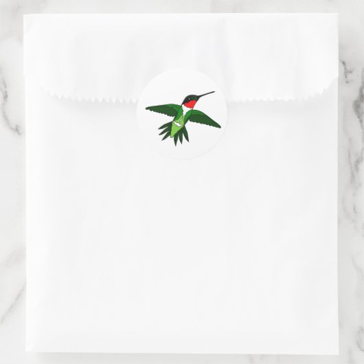 Hummingbird Sticker (Tas)