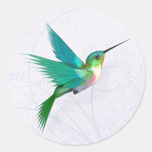 Hummingbird Sticker (Voorkant)