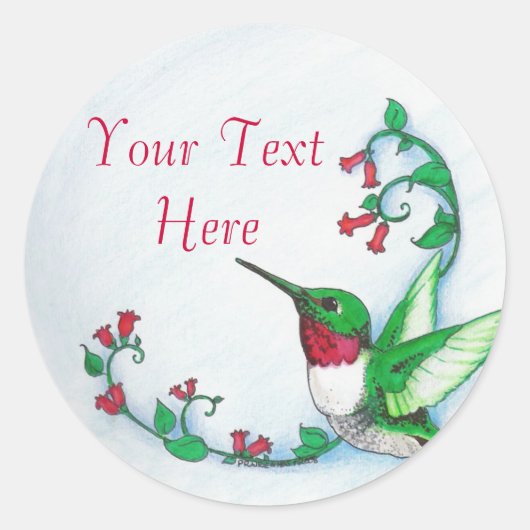 Hummingbird Stickers (Voorkant)