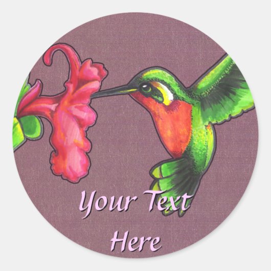 Hummingbird Stickers (Voorkant)