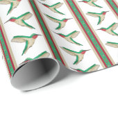 Hummingbird Stripe Cadeaupapier (Rol Hoek)