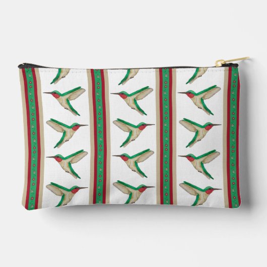 Hummingbird Stripe Zipper Pouch Etui (Achterkant)