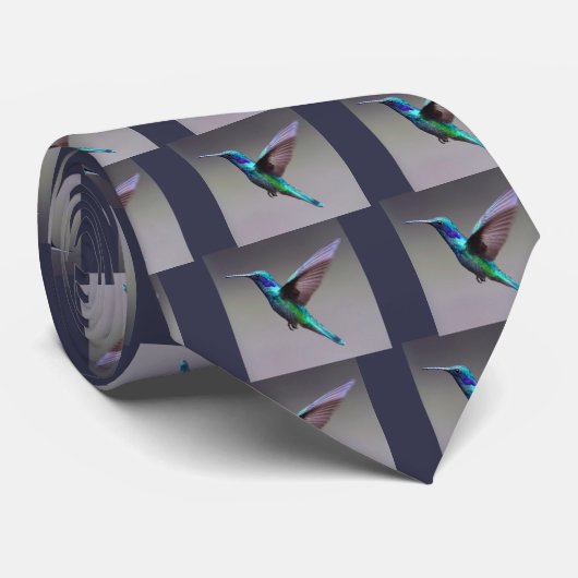Hummingbird Stropdas (Opgerold)
