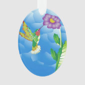 Hummingbird:  Stylized Ornament (voorkant)