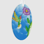 Hummingbird:  Stylized Ornament (voorkant)