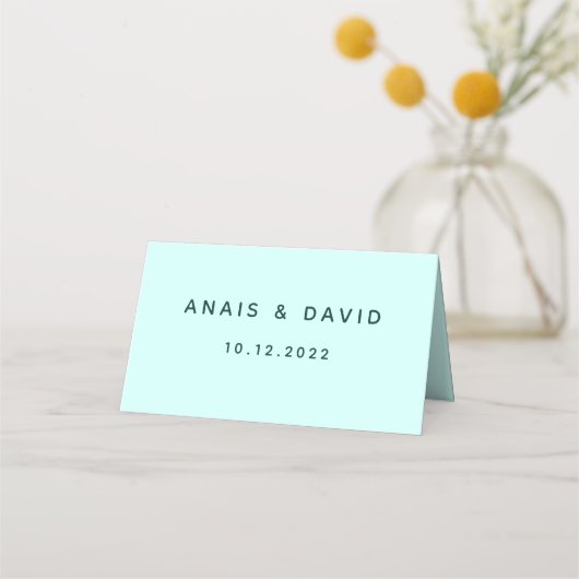 Hummingbird Summer Weddenschap Place Card Plaatskaartje (Achterkant)