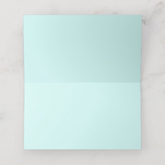 Hummingbird Summer Weddenschap Place Card Plaatskaartje (Binnenkant ongevouwen)