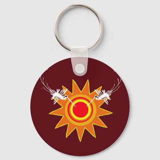 Hummingbird Sun Sleutelhanger (Voorkant)