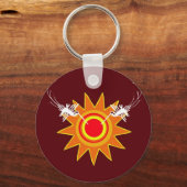Hummingbird Sun Sleutelhanger (Voorkant)