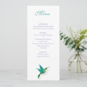 Hummingbird Swirl Menu (Staand voorkant)