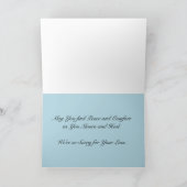 Hummingbird Sympathy Card van ons allemaal Kaart (Binnen)