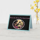 Hummingbird Sympathy Card van ons allemaal Kaart (Gele Bloem)