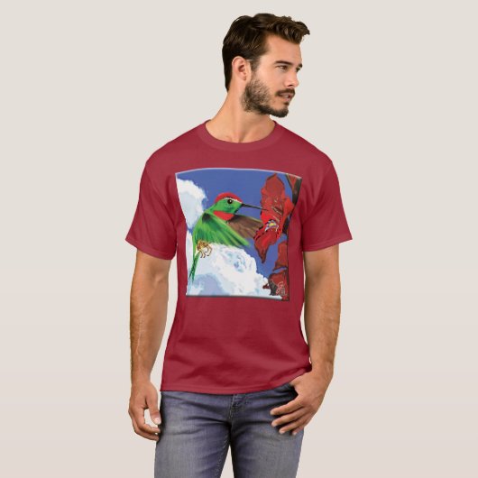 Hummingbird T-shirt (Voorkant volledig)