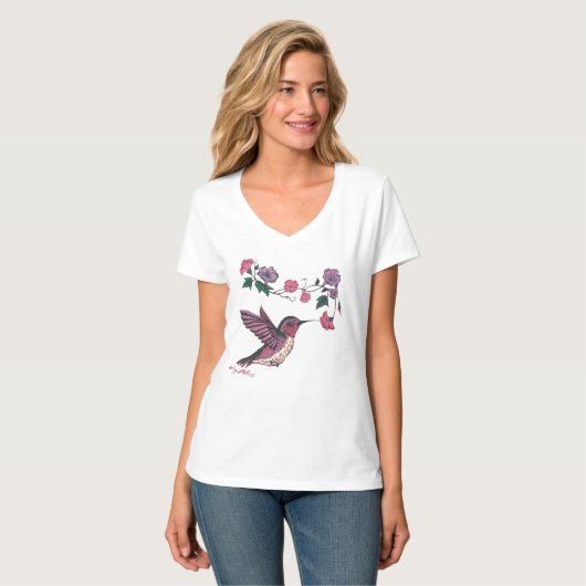 Hummingbird T-Shirt (Voorkant volledig)