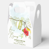 Hummingbird Tea Party Love is aan het brouwen Bedankdoosjes (Geopend)