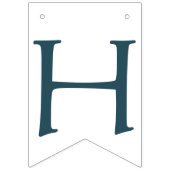 Hummingbird Tea Party Verjaardag Vlaggetjes (Tweede vlag)