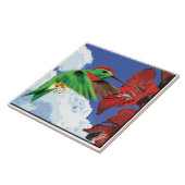 Hummingbird Tile Tegeltje (Zijkant)