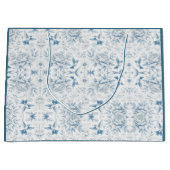 Hummingbird Toile Gift Bags Groot Cadeauzakje (Voorkant)