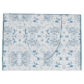 Hummingbird Toile Gift Bags Groot Cadeauzakje (Achterkant)