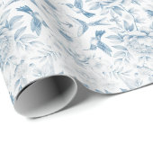 Hummingbird Toile Wrapping Paper Cadeaupapier (Rol Hoek)