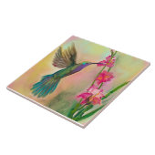 Hummingbird Trivet Tegeltje (Zijkant)