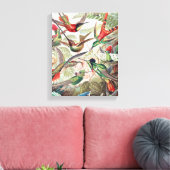 Hummingbird, Trochilidae Kolibris, door Ernst Haec Canvas Afdruk (Insitu (Woonkamer))