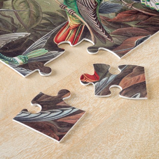 Hummingbird, Trochilidae Kolibris, door Ernst Haec Legpuzzel (Zijkant)