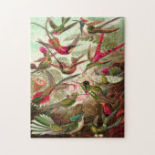 Hummingbird "Trochilidae" Natuur Puzzle Legpuzzel (Verticaal)