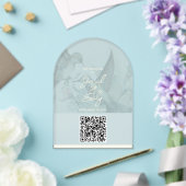 Hummingbird Trouw QR Code Uitnodiging (Insitu (Huwelijk))