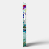 Hummingbird tuin abstract schilderij Case-Mate iPhone case (Achterkant / Links)